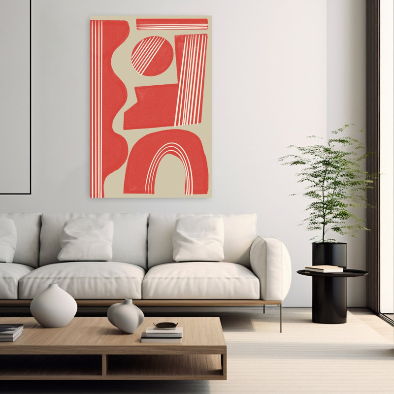Art contemporain abstrait contemporain, H 60 po x l 40 po