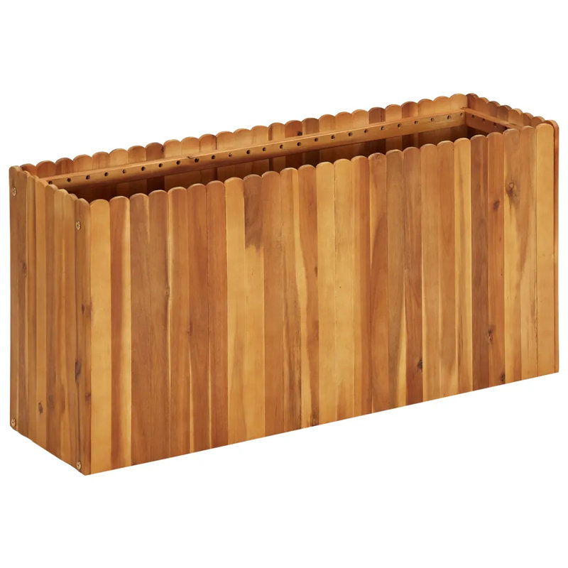 Benton Wood Planter Box, 50 x 100 x 30