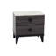 Ensemble de chambre à coucher configurable avec lit simple tapissier-88154005-88154001