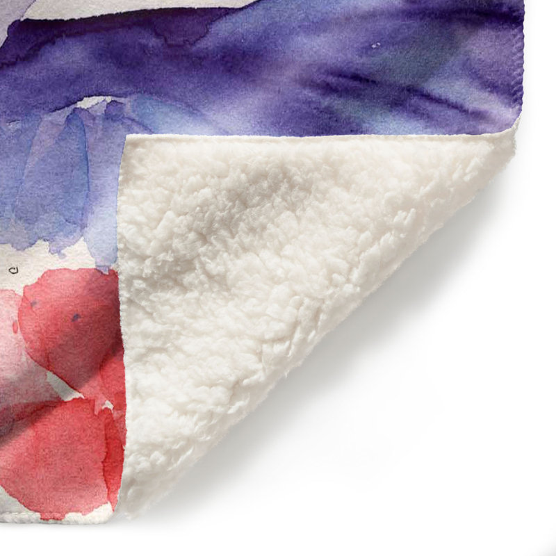  Couverture douce en sherpa, 51 po x 60 po