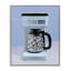 Machine à café disco sur giclée bleue, design par Lish Creative-130746569-130746574