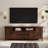 Amherst 72"W Solid Wood TV Stand For Tvs Up To 80" With 4 Cabinets And Adjustable Shelves-260015104