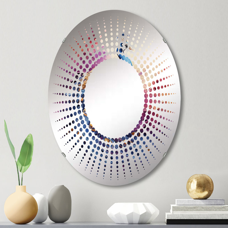 Alishka Oval Mirror, 20" W x 30" H