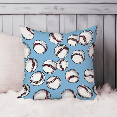 Sports Baseball Pattern IX Pillow Cover