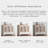 Modern White Solid Wood Sideboard