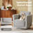 Joie Upholstered Swivel Chair-186114155