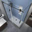 Cabine de douche rectangulaire sans cadre Langham XL-53047794-53047795