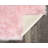 Tayyibah Handmade Tufted Faux Sheepskin Pink Area Rug-2047814712