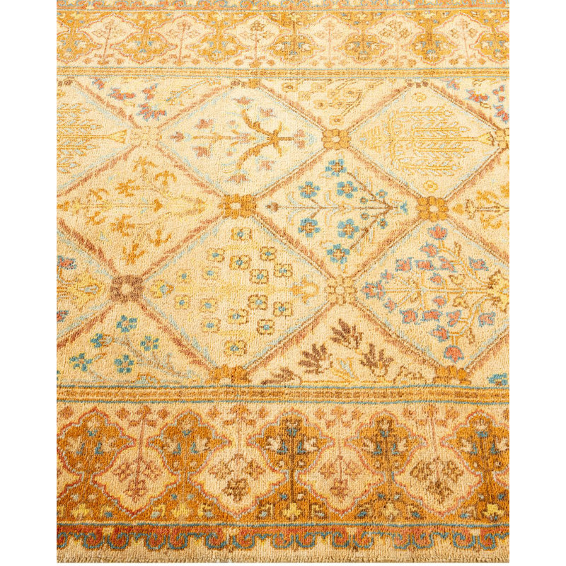 Ottoman One-of-a-Kind 3' 2" X 5' 3" Hand Knotted Area Rug