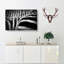 The Stripes Of The Zebra In Abstract - Wrapped Canvas Print-55300007