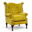 Upholstered Wingback Chair