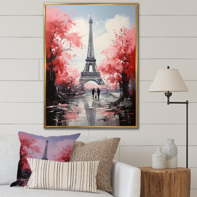 Tour Eiffel rose à Paris