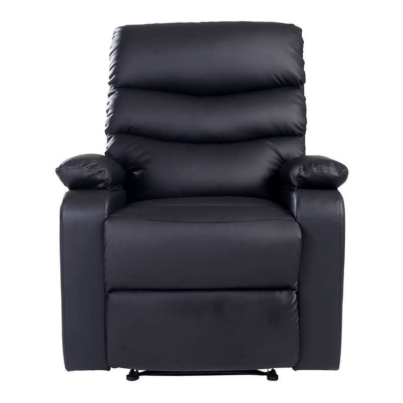 75cm Wide Standard Recliner, Black