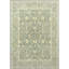 Wool Oriental Area Rug in Light Green/Beige/Gray-980815097