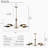  Lakendria 5 - Light Dimmable Wagon Wheel Shaded Chandelier