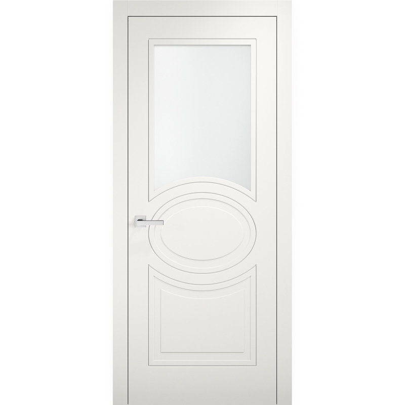 Porte standard en verre givré Mela, 28 po x 80 po