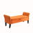 Velvet Upholstered Bench with Flip Top-1557076950