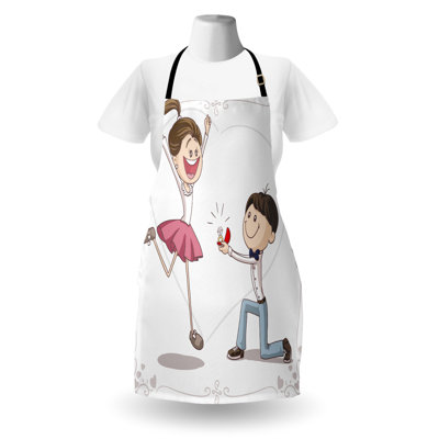 Valentine's Day No Pattern Bib Apron