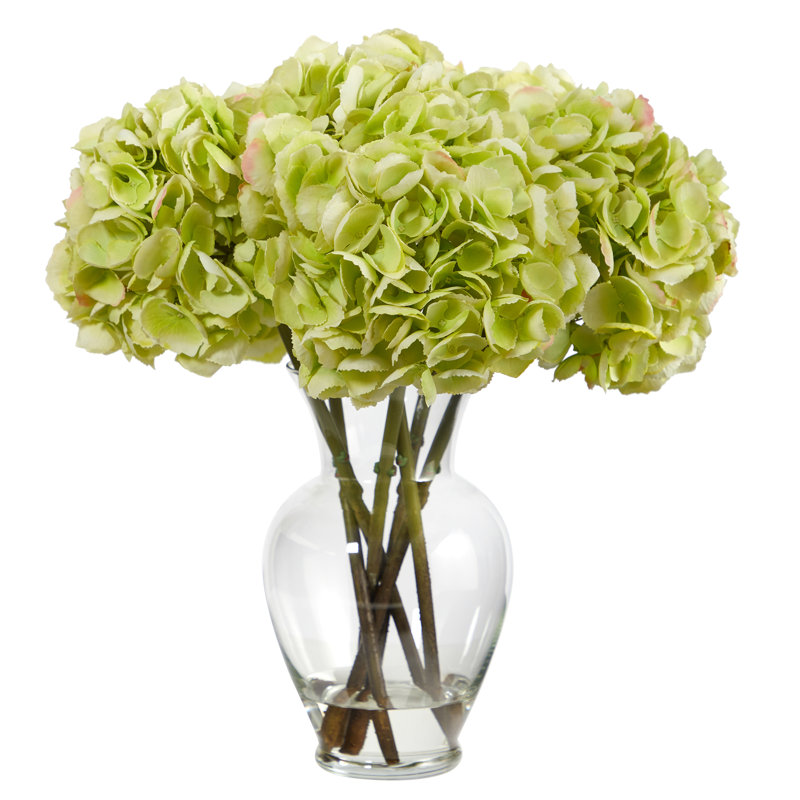 Hydrangea Arrangement in Vase