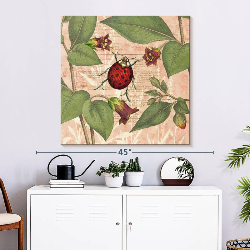 Crowle Botanical Nature Bug, 33" H x 33" W