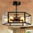 Akeyla 6 - Light Lantern Geometric Chandelier