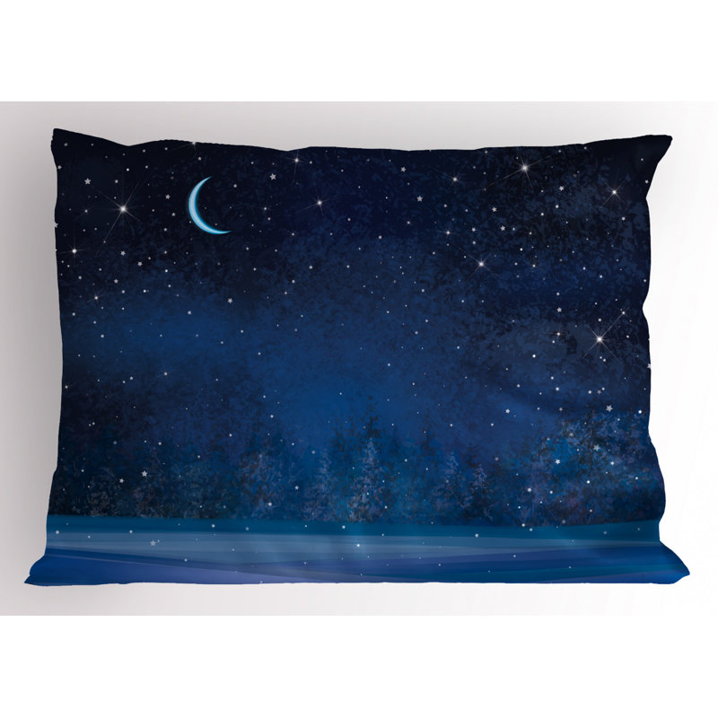 Starry Polyester Sham, Twin
