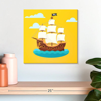 Cartoon Pirate Ship