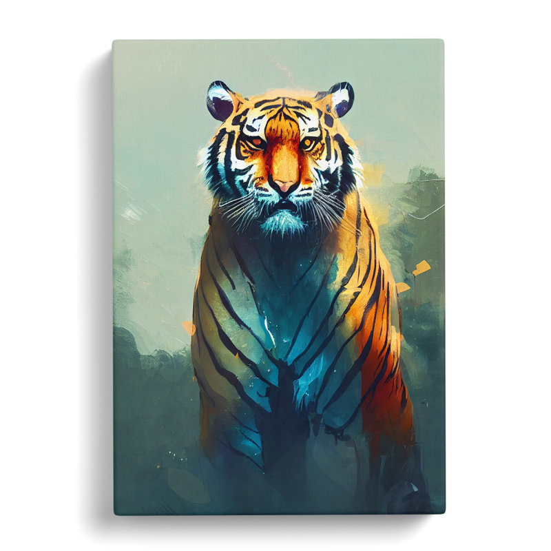Tiger Vol.1 - Wrapped Canvas, 60cm H x 40cm W x 3cm D