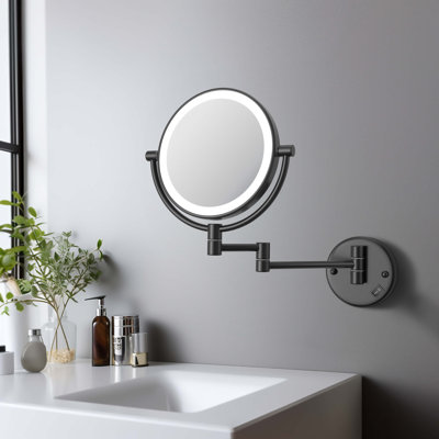 Metal Round Mirror