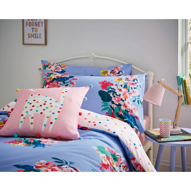 Blue/Red/Green Modern & Contemporary Duvet Cover Set, Single - 1 Standard Pillowcase