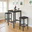 Metal Base Dining Table