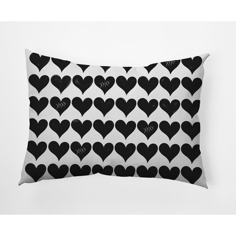Geometric Outdoor Reversible Throw Pillow