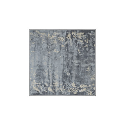 Machine Washable Gray Area Rug