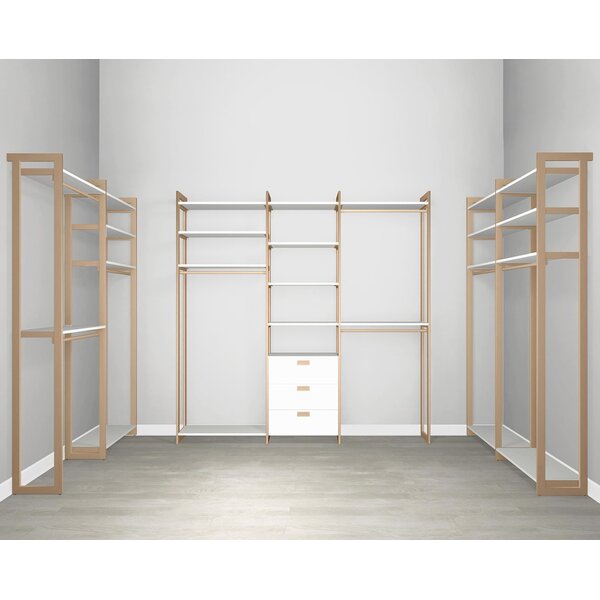 Martha Stewart Walk In 3 Drawer, Hanging & Storage System