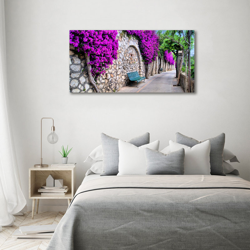 Charming Streets - Wrapped Canvas Print