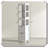 Slim Narrow Bathroom Cabinet Sturdy Anti Tipping Design-429646175