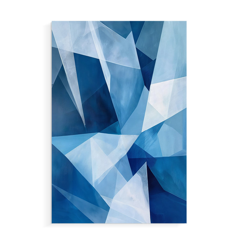 ABSTRACT Series XC III - Impression sur toile seulement - NON-CADRE, H 18 po x l 12 po