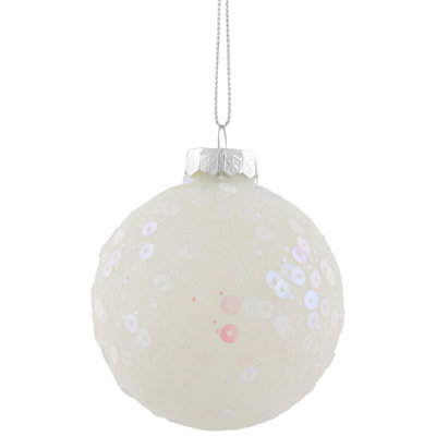 Boules de Noël à paillettes