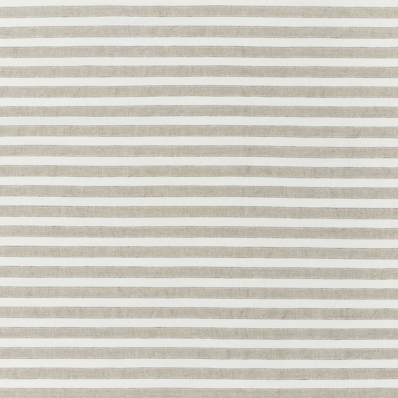 Regatta Linen Stripe Sheer Fabric, Linen