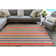 Newsome Striped Indoor / Outdoor Rug