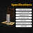 Flush Mounted Wall Sconce (BULB EXCLUDED)