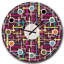 Horloge murale rétro Mid-Century-73197249