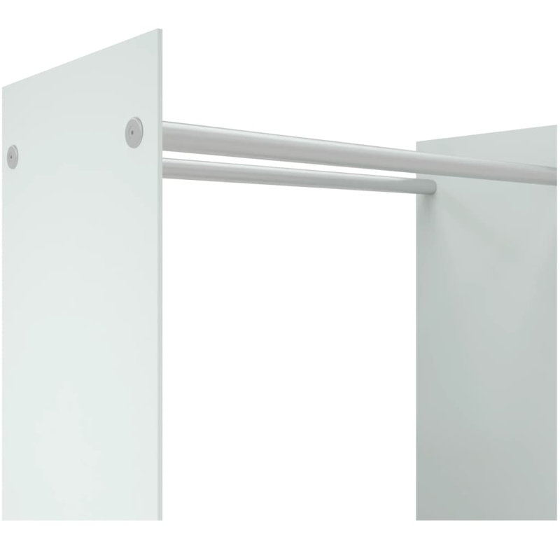 80 W Glass, White