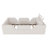 Twin Size Upholstered Platform Bed With Rabbit Cushion, Removable Side Rails For Kids, Soft Teddy Fabric, No Box Spring Needed-44145913