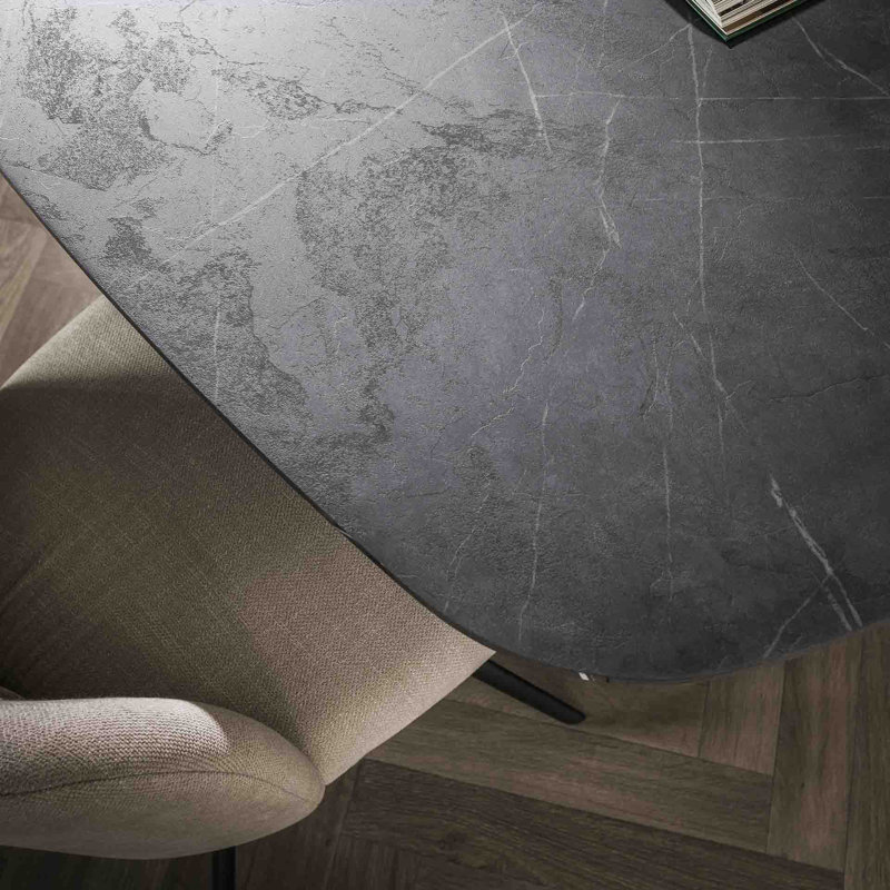 Schwerin Oval 180cm L Dining Table, 77cm H x 180cm L x 90cm W