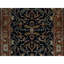 Tapis de couloir bleu Heris
