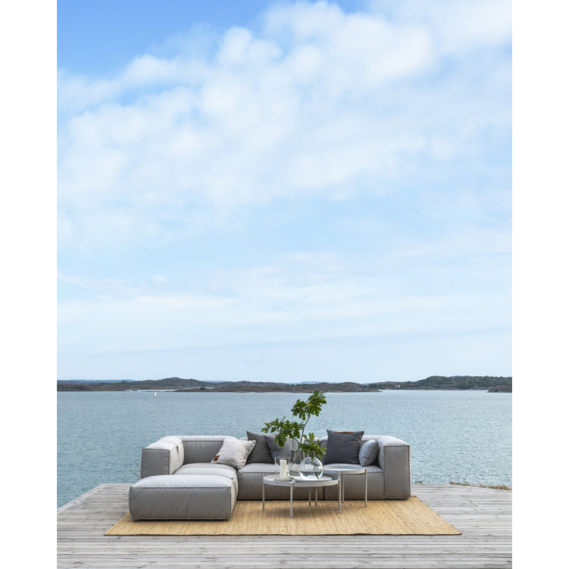 Asker Sofa Corner, Light Gray