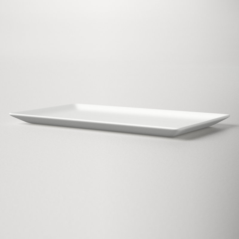 Borgen Rectangle Platter, Chalk