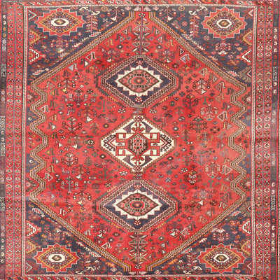 Tapis de style oriental rouge