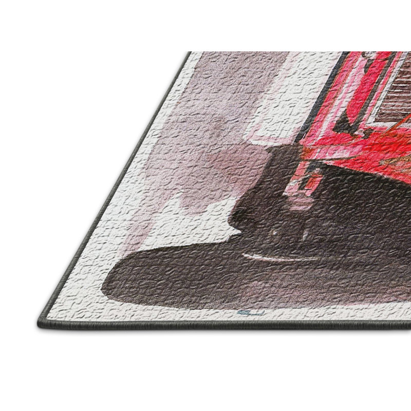 Tapis romeo zone grise alfa, Rectangle 4 pi x 6 pi